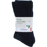 Pierre Robert Pie Tykk ullsock 3-pack kids stl 33-36 Mörkblå
