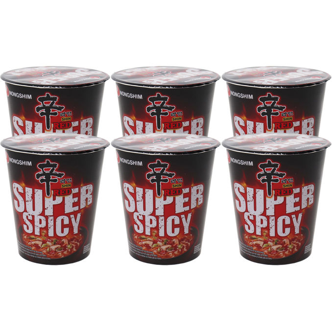 NONGSHIM Instant Nudeln Shin Red Super Spicy 