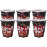 NONGSHIM 6-Pack Instantnudeln Shin Red Super Spicy Cup 68g