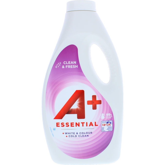 A+ Flytande Tvättmedel Color & White 1,2L