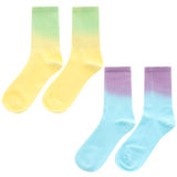 Zwillingsherz Farbenfroher Socken-Mix 2er-Set