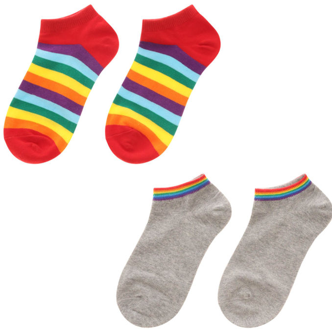 Zwillingsherz Füßlinge-Mix, 2er-Set