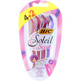 Bic Soleil Scent Barberskrabere 6-pak