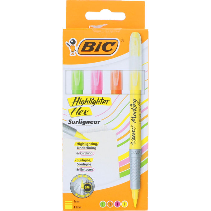 Bic Korostuskynät 4-pack