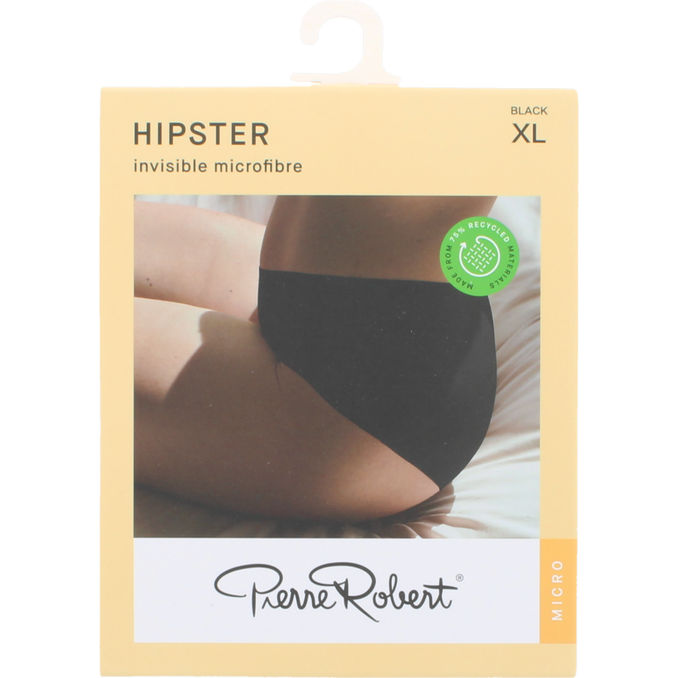 Pierre Robert Invisible Microfiber Hipster Sort XL
