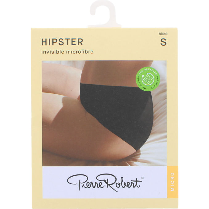 Pierre Robert Invisible Micro Hipster Sort S