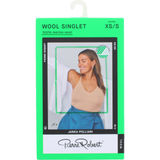 Pierre Robert Pie Wool Singlet Powder stl XS/S