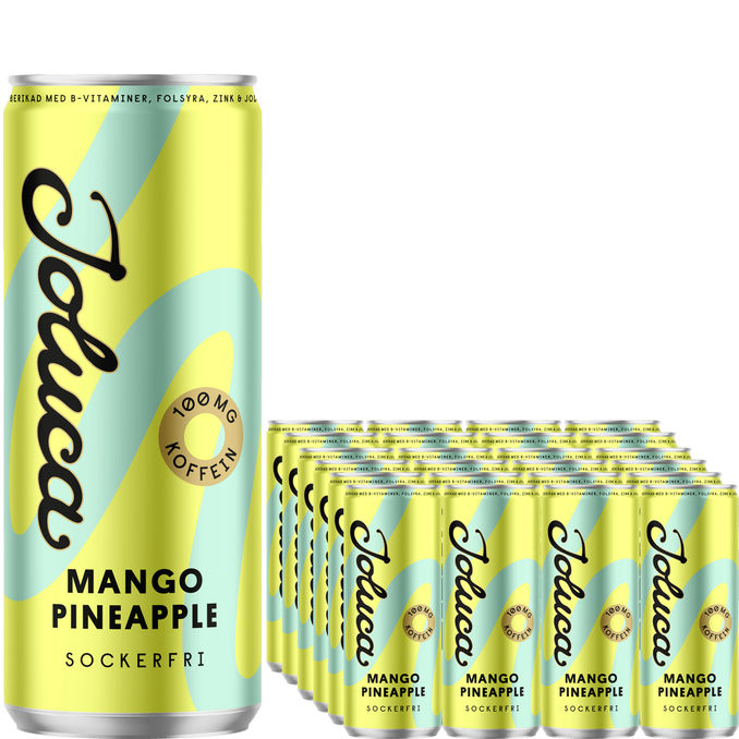 Joluca Energidryck Mango Ananas 24-pack
