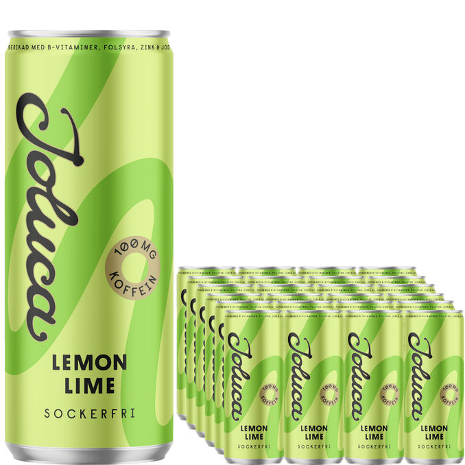 Joluca Energidryck Lemon Lime 24-pack