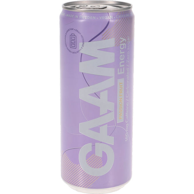 GAAM Energidryck Passionsfrukt 330ml