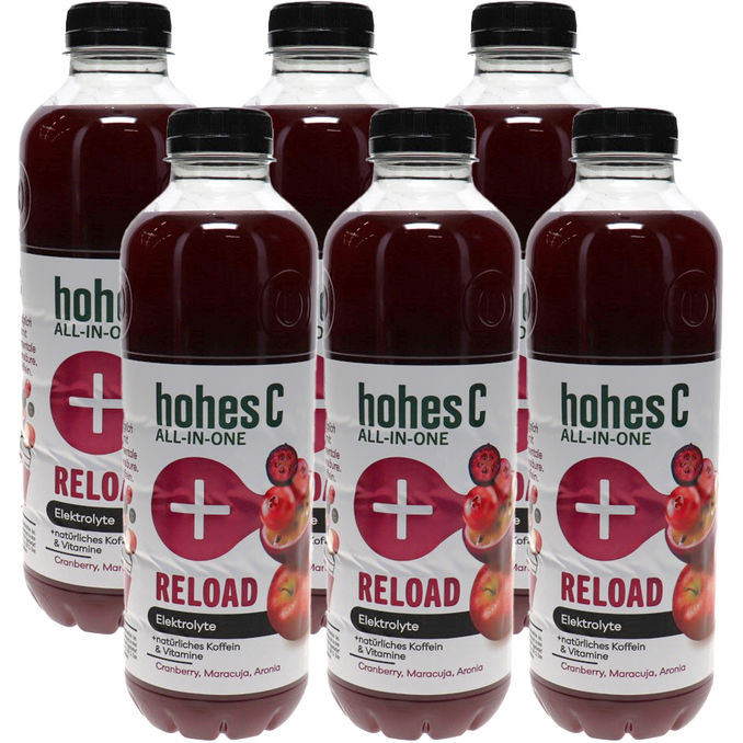 Hohes C All in one Reload, 6er Pack (EINWEG) zzgl. Pfand