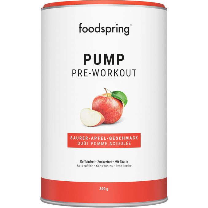 Foodspring Pump Pre-Workout Sauer Apfel