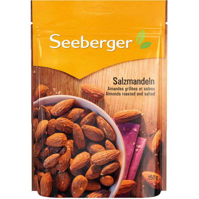 Seeberger Salzmandeln geröstet