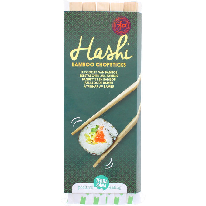 TerraSana Hashi Spisepinde i Bambus 