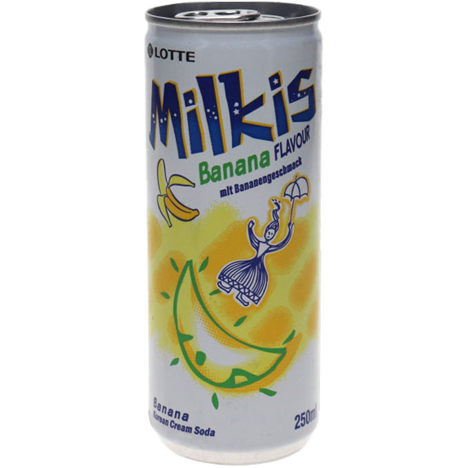 Lotte Milkis Erfrischungsgeträng Banane (EINWEG) zzgl. Pfand