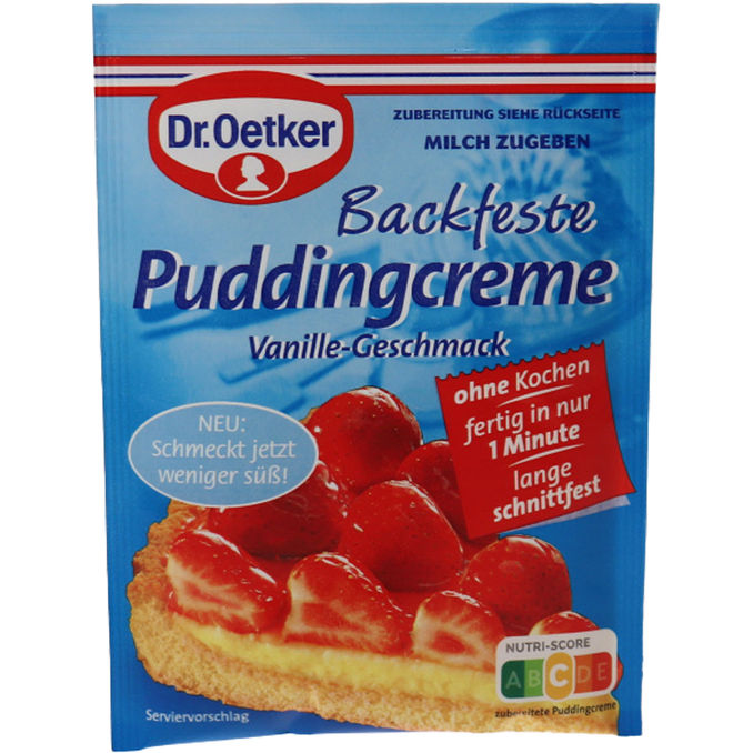 Dr. Oetker Backfeste Puddingcreme Vanille