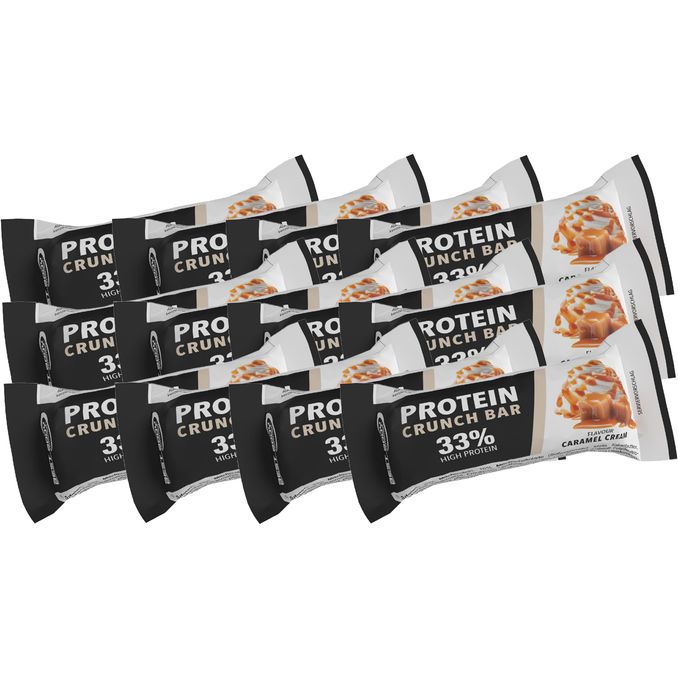 Best Body Protein Crunch Bar Caramel Cream, 12er Pack
