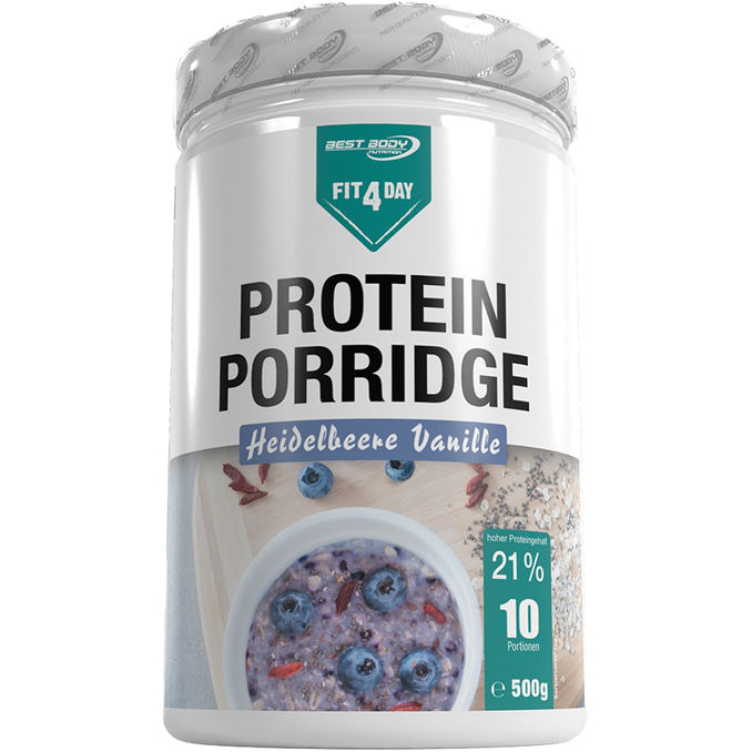 Best Body Protein Porridge Heidelbeere Vanille