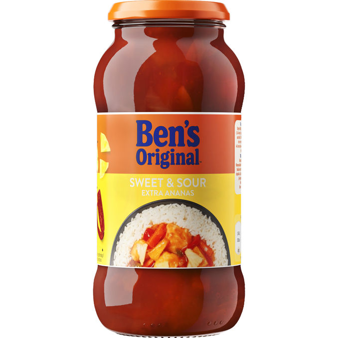 Bens Original  Ben's Original Sweet & Sour Extra Ananas 675g