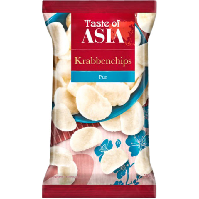 Taste of Asia Krabbenchips Pur