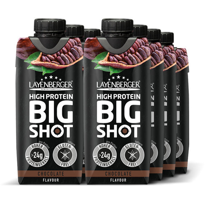 Layenberger High Protein Big Shot Chocolate, 8er Pack 