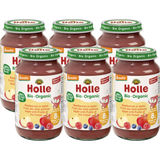 Holle BIO Waldbeeren in Apfel, 6er Pack