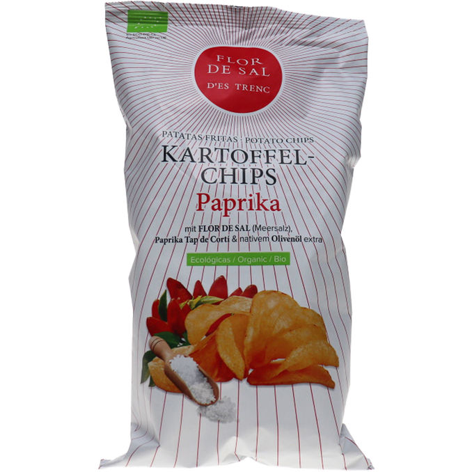 Flor de Sal BIO Kartoffelchips Paprika
