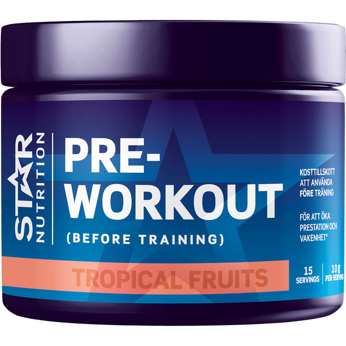 Star Nutrition Pre Workout Tropical Fruits