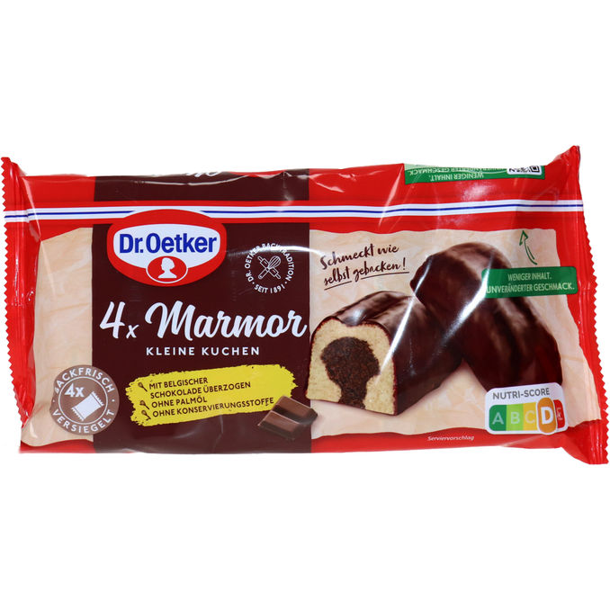 Dr. Oetker Marmorkuchen, 4er Pack