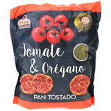 Fina Panaderos Geröstetes Brot mit Tomaten und Oregano