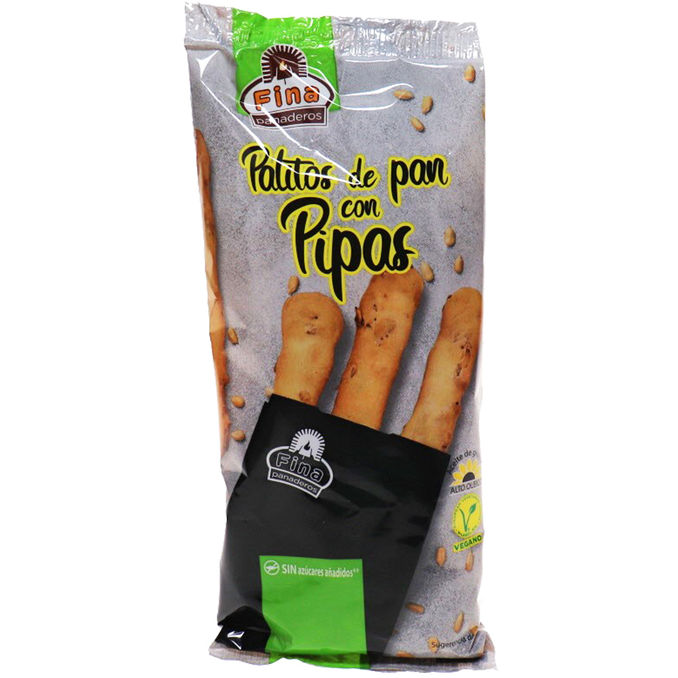 Fina Panaderos Grissini mit Sonnenblumenkernen