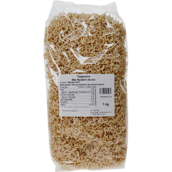 Spaichinger Nudelmacher Mie-Nudeln kurz, Maxi Pack