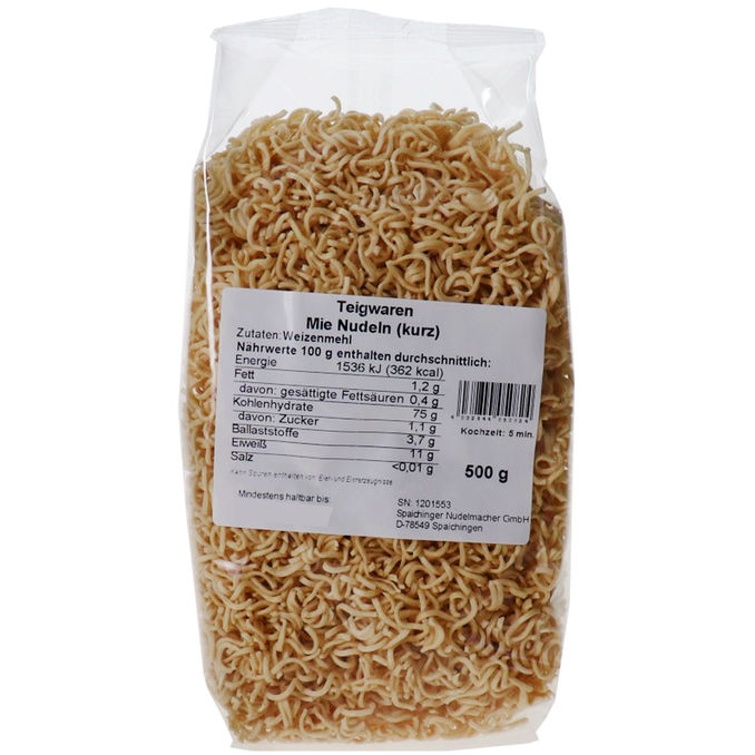 Spaichinger Nudelmacher Mie-Nudeln kurz
