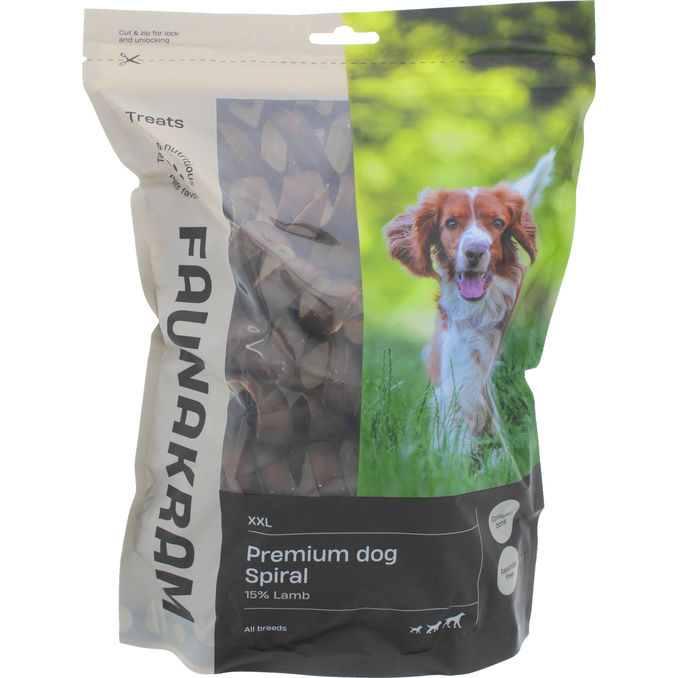 Faunakram Koiranherkku Lammas Spiral XXL