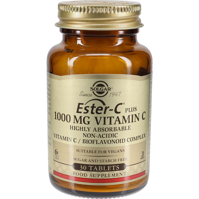 Solgar Ester-C Plus 1000 MG 30 Tabletter