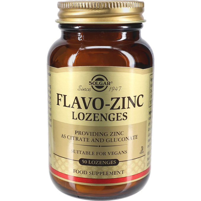 Solgar Flavo-Zinc 50 Sugetabletter