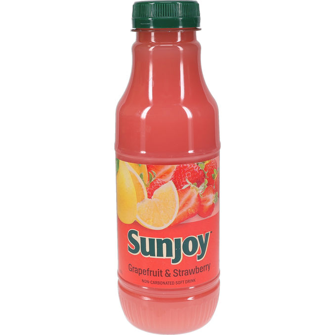 Sunjoy SunJoy Læskedrik m. Grapefrugt og Jordbær 500 ml
