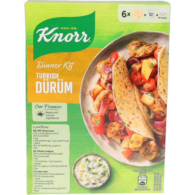 Knorr Durum Dinner Kit 198 g