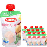 Semper Lastenruoka Perunaa & Lohta 12-pack