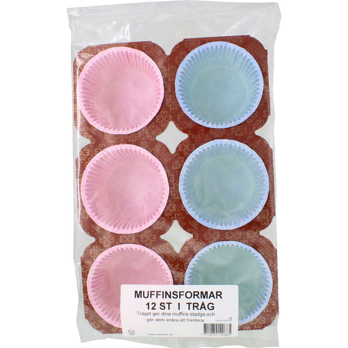 Silhuett Muffinsformar 12pcs