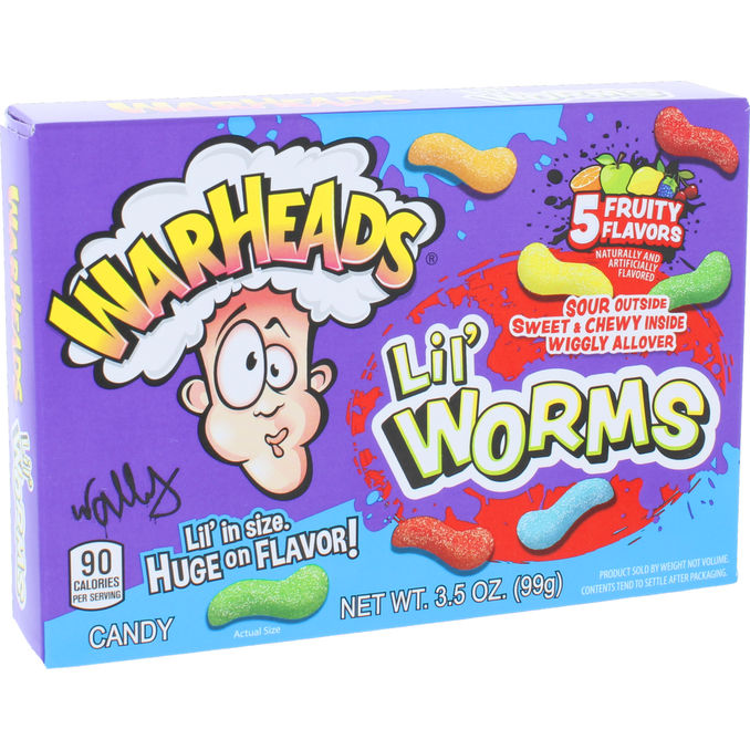 Warheads Godis Lil’ Worms