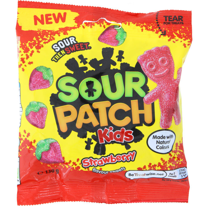 Sour Patch Kids Strawberry 130 g