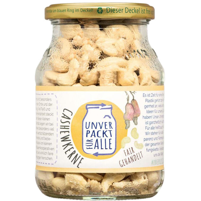 Unverpackt für alle BIO Cashewkerne