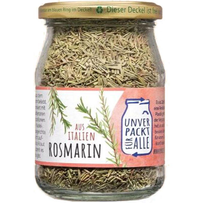 Unverpackt für alle BIO Rosmarin, geschnitten