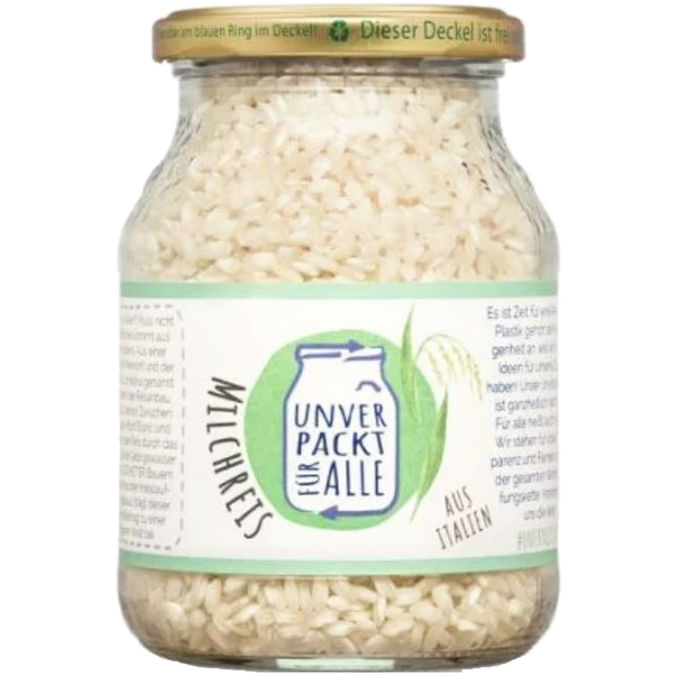 Unverpackt für alle BIO Milchreis Weiß