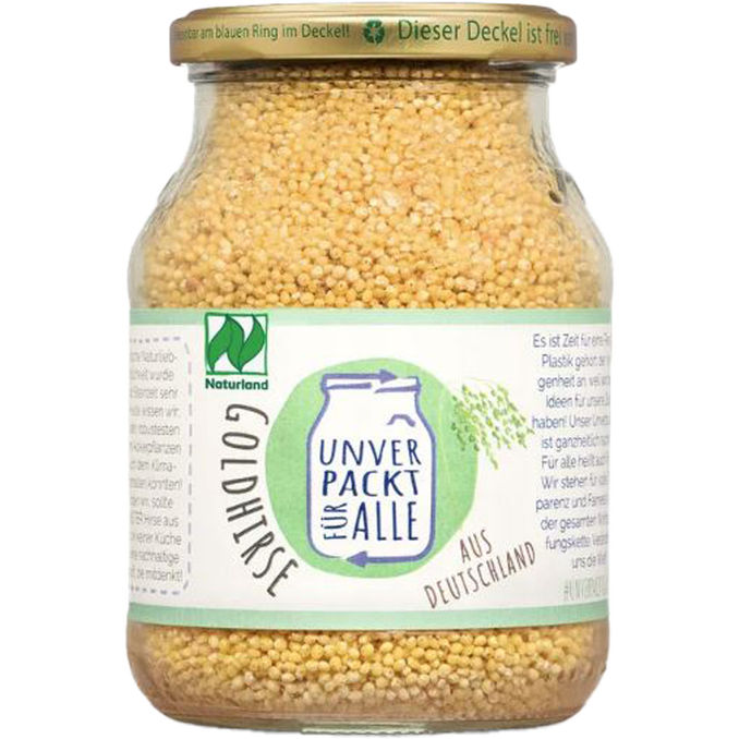 Unverpackt für alle BIO Goldhirse Geschält
