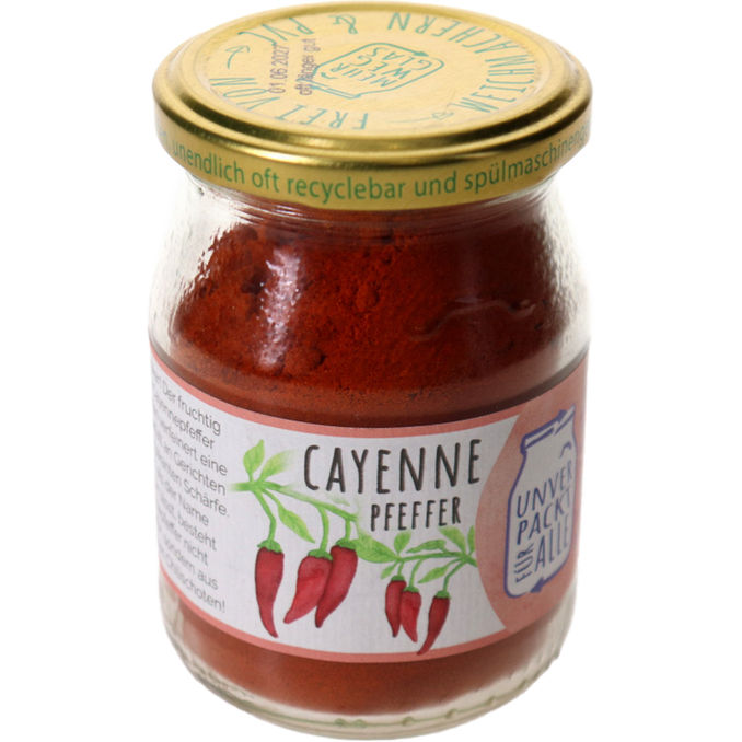 Unverpackt für alle BIO Cayenne Pfeffer
