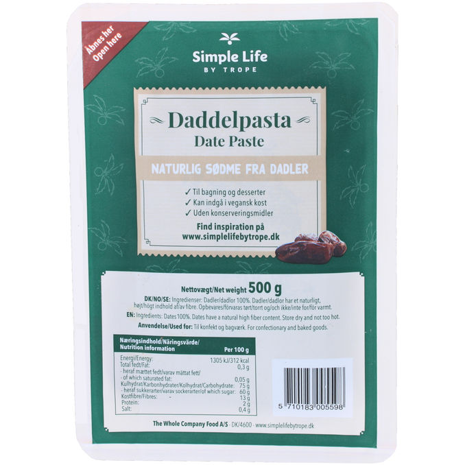 SLT Dadelpasta