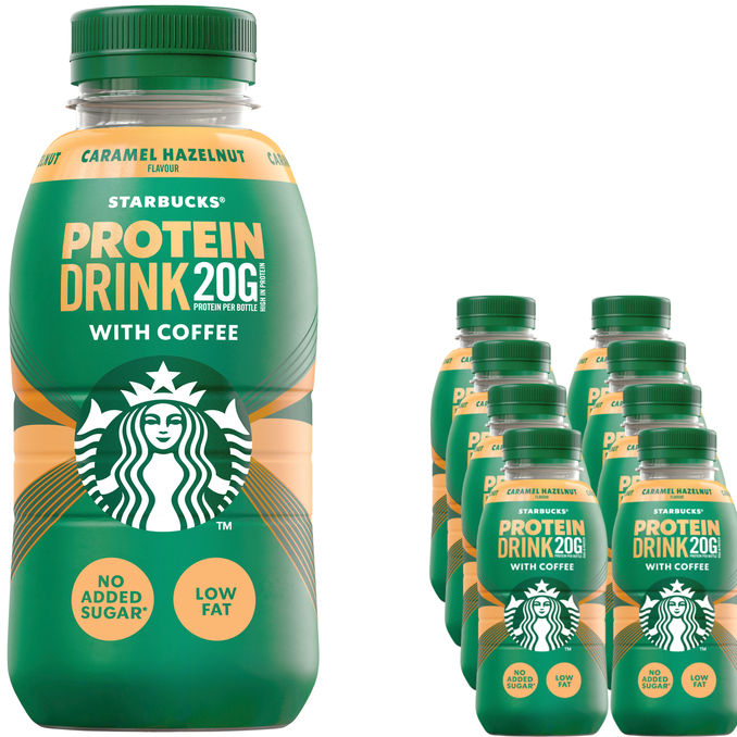 Starbucks Caramel Hazelnut Proteinkaffedrik 8-pak
