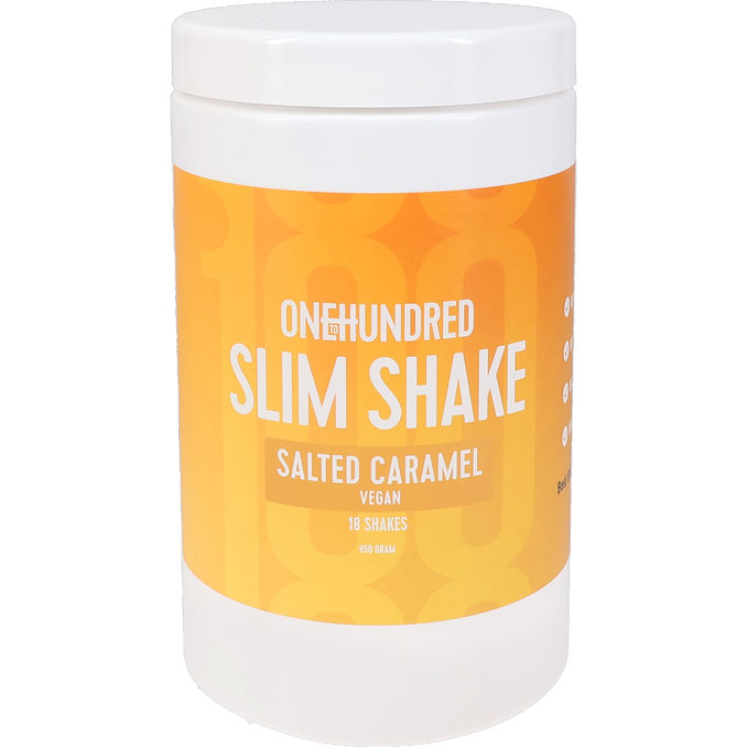 OnetoHundred Slim Shake Salted Caramel Vegansk 450 g